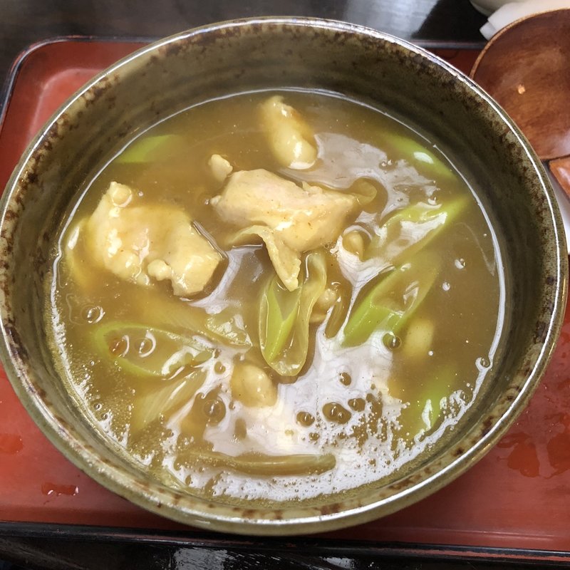 カレーうどん(そば・うどん花彩)