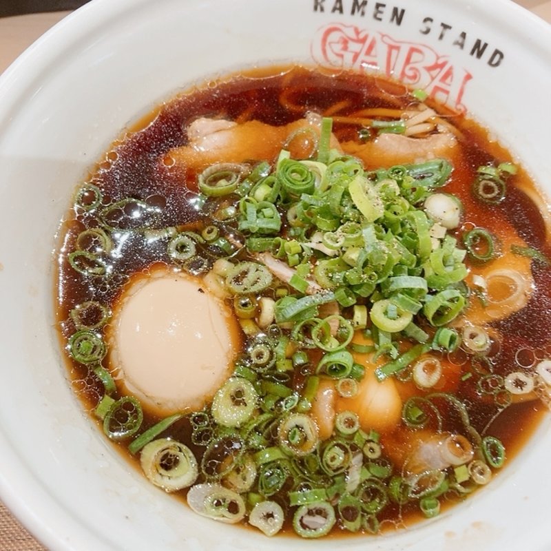 黒うま　半熟煮玉子入り(博多らーめん我馬 皆実町店 （がば）)