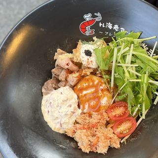 まぜそば(トレ海老アーンnoodle三宮)