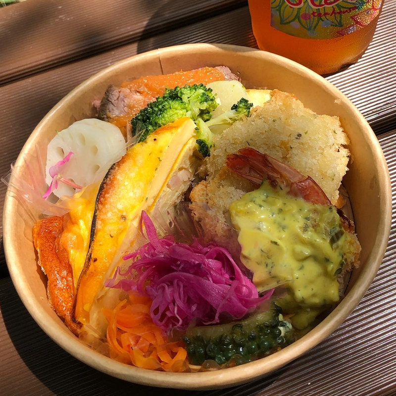 ヘルシーランチボックス(Stella tea house)