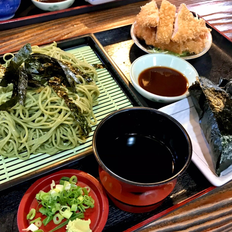 ざるそば定食(お食事処 峠)