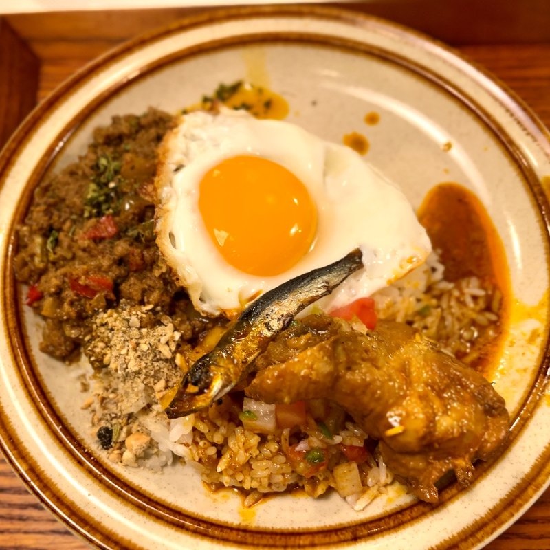 マトンキーマ＆チキンパンチャール(カリー＆ナイス カトゥール （CURRY＆NICE カトゥール）)