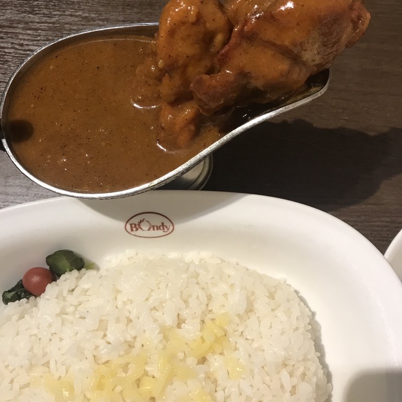 チキンカレー辛口(欧風カレー ボンディ 大手町店)