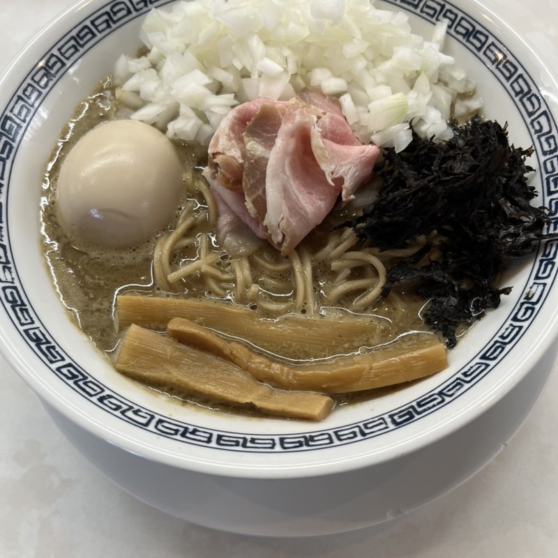 煮干し鶏そば(一無庵)