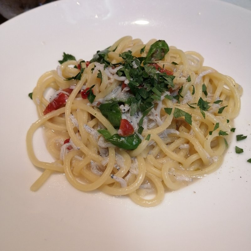 しらすとししとうのペペロンチーノ(ポルトベッロ （Porto Bello）)