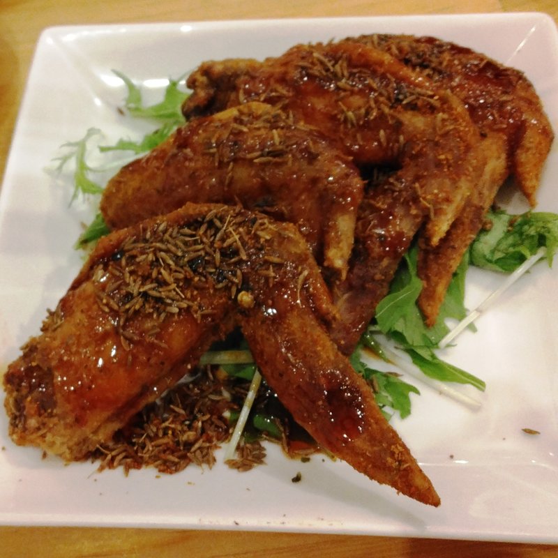 手羽先スパイシー(大衆中華 ちんまや)