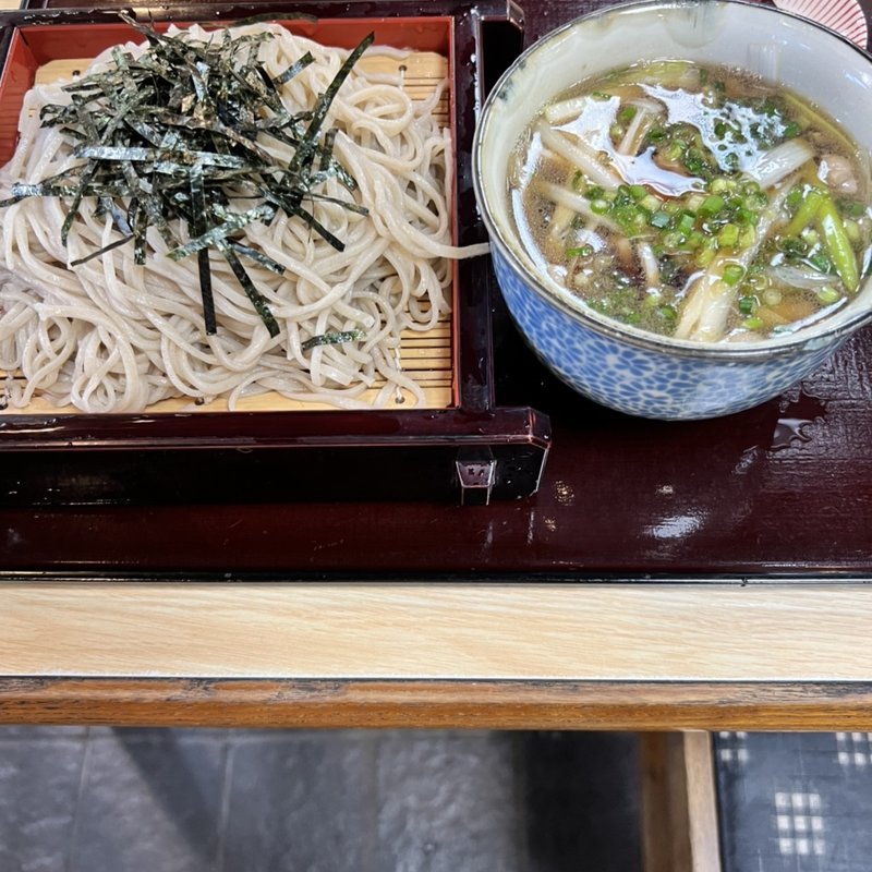 鴨せいろ(手打そば 深水庵)