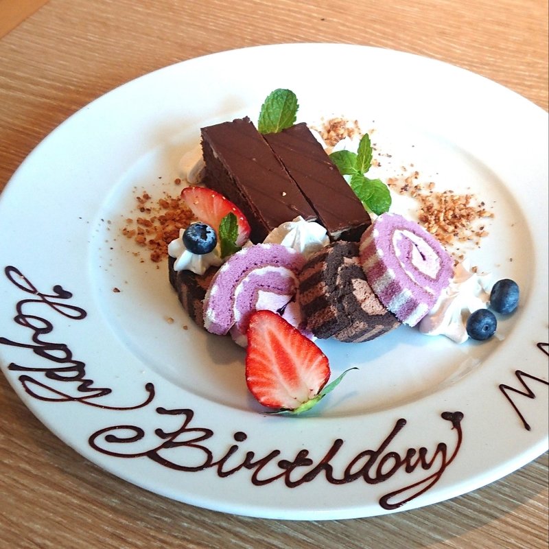 バースデイデザートプレート(横浜焼肉Kintan)
