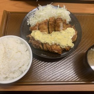 タルタル南蛮定食(から好し 松江北田町店)