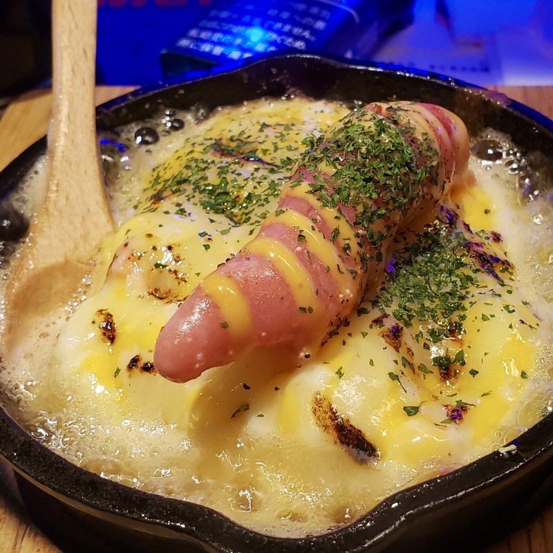 明太ポテサラ(屋台村 きくちゃん)