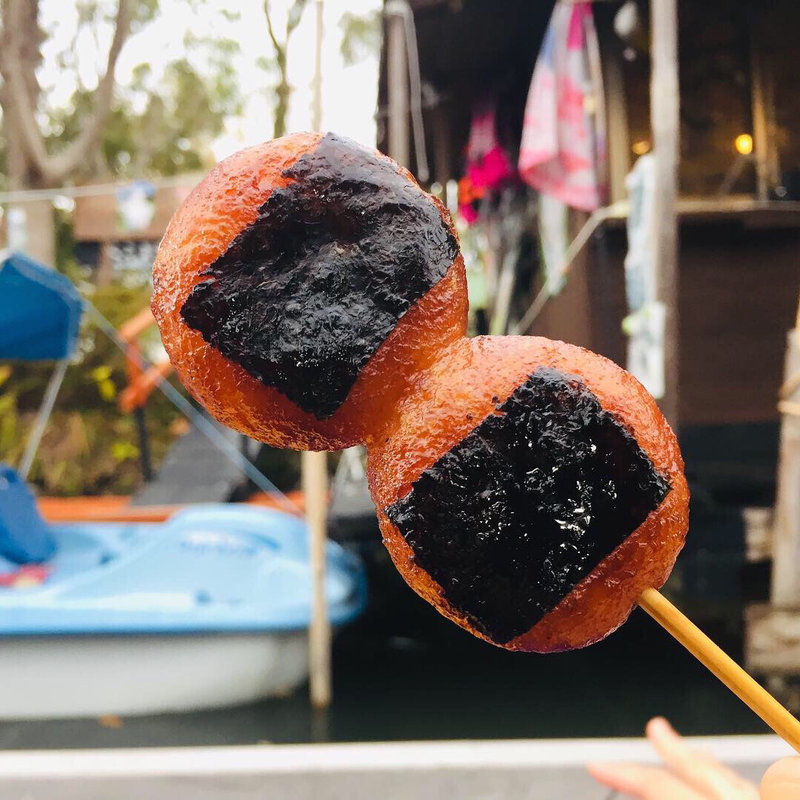 磯辺焼き (はりまや川下りせんべい )