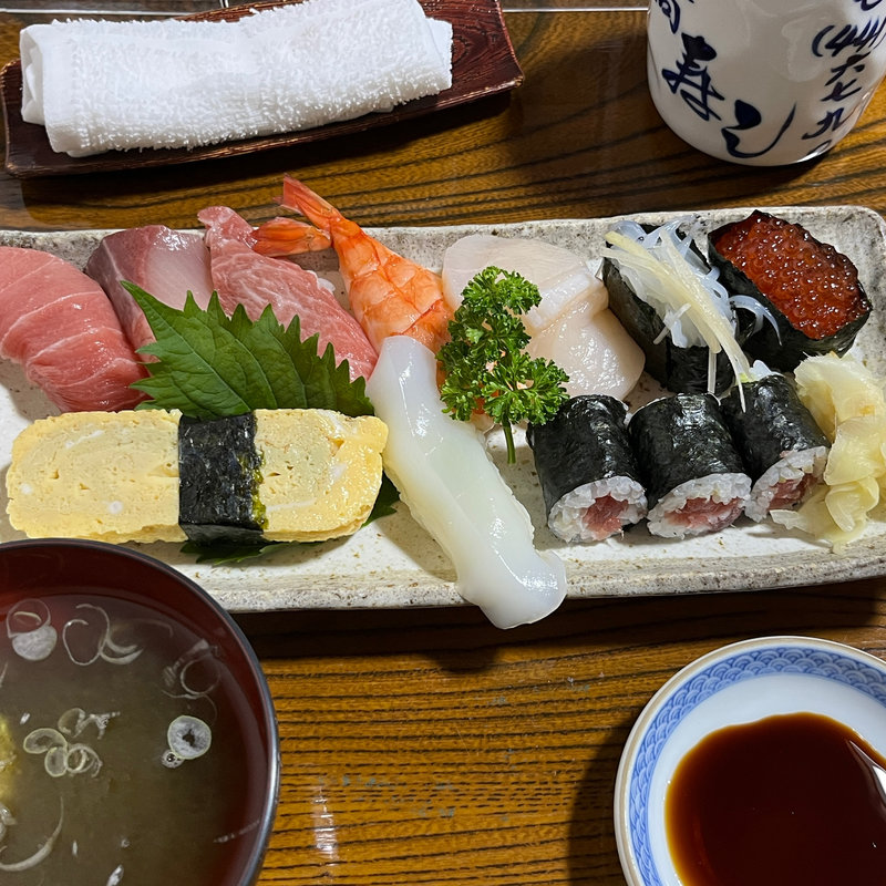 おまかせにぎり(土橋寿し)