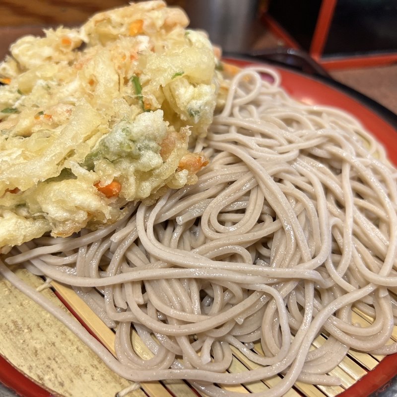 かき揚せいろ(かめや 銀座店 )