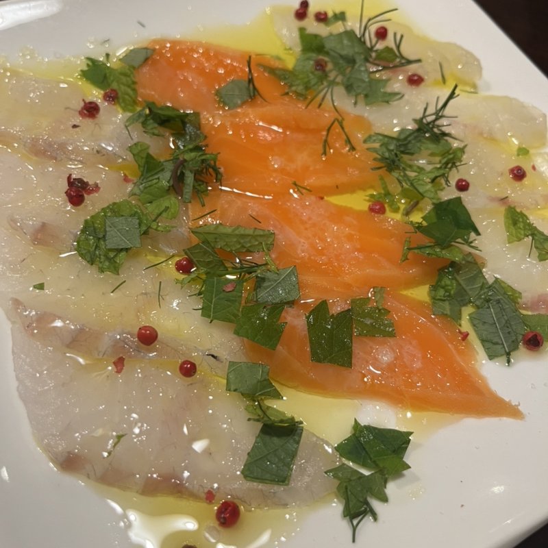 本日のカルパッチョ盛り合わせ(スペインバル オブラ 四谷)