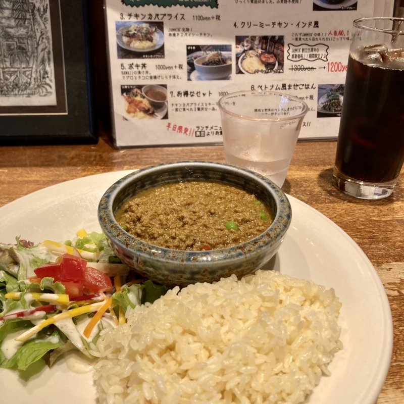 キーマカレー(JAMMIN’ 藤沢店)