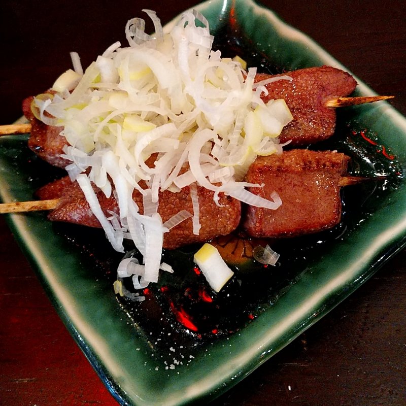 あぶり豚レバー(太陽食堂 幡ヶ谷店)