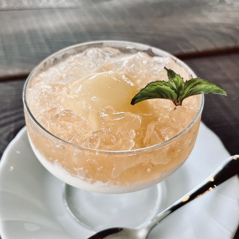 桃ゼリー(Cafe lounge vin gogh)
