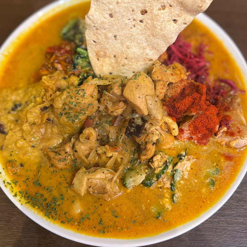 ゴールドチキンカレー(カーリースパイス)