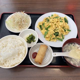 ニラ玉子ランチ(台湾料理　菜里香)