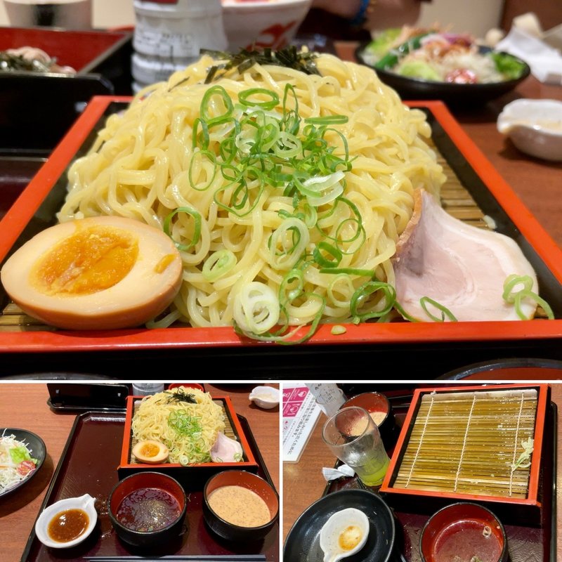 てんこ盛り！ざるラーメン(おひつごはん四六時中 八千代緑ヶ丘店 )