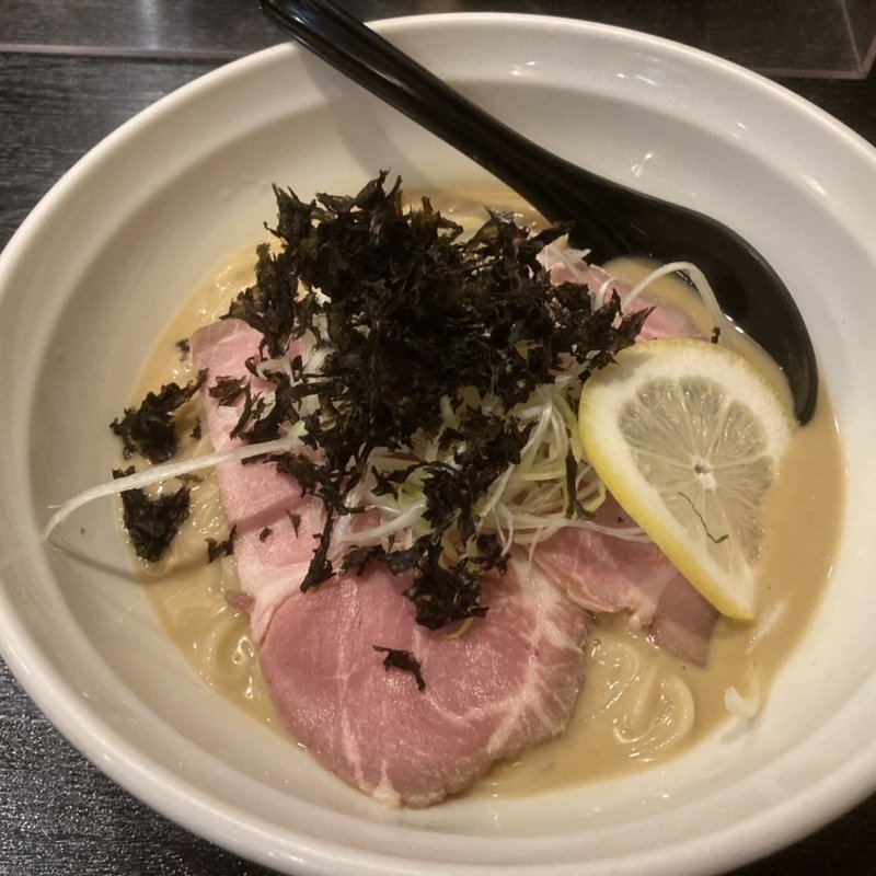 冷や牡蠣ver2.5(ラーメン)(魚々麺 園)