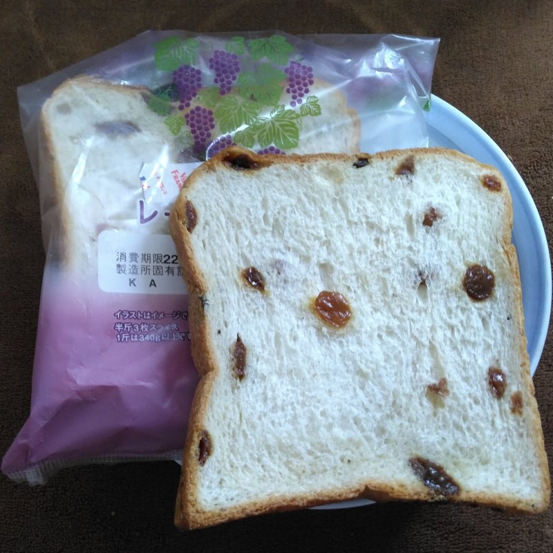 レーズン食パン（半斤）(ヴィ・ド・フランス仙台店 (VIE DE FRANCE))