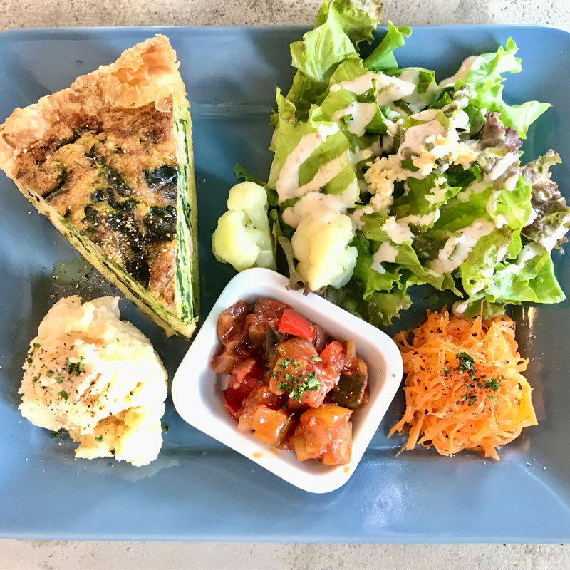 キッシュプレート(+3k.CAFE)