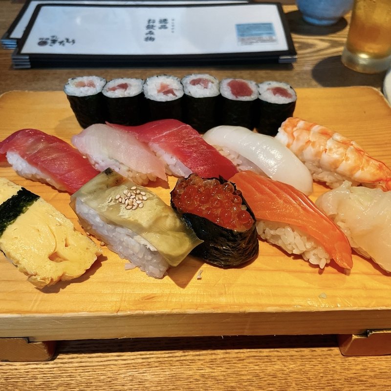 おすすめにぎり(柳橋きたろう名古屋柳橋市場店)