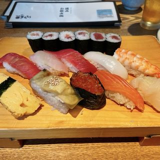 おすすめにぎり(柳橋きたろう名古屋柳橋市場店)
