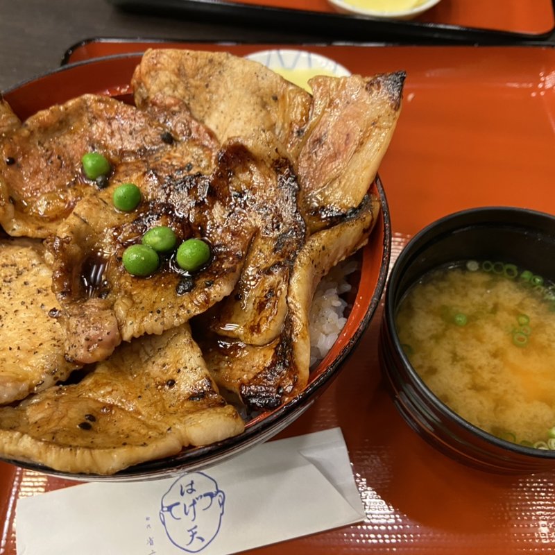豚丼(はげ天)