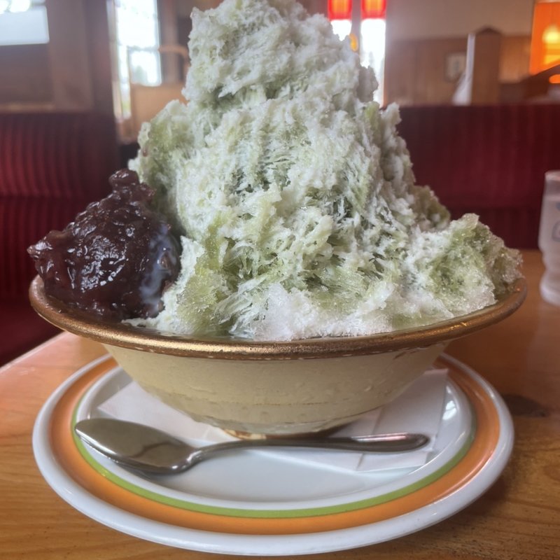 宇治抹茶氷(コメダ珈琲店 藤沢湘南台店)