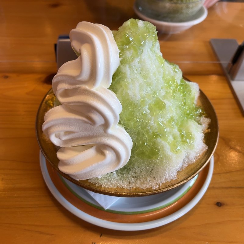 アロエマスカット ソフト・練乳(コメダ珈琲 春日井如意申店)