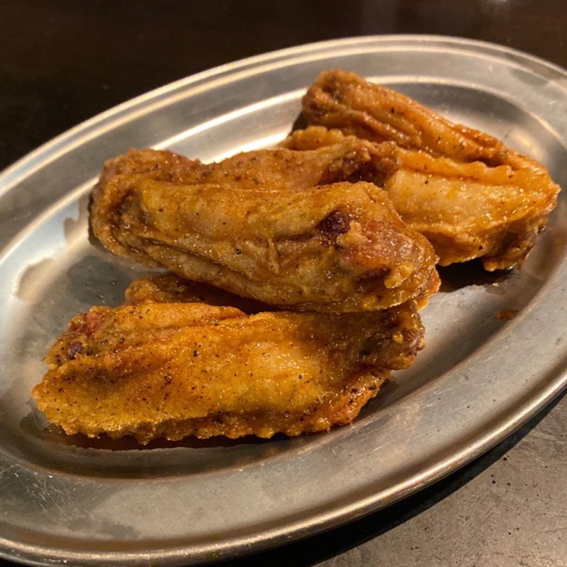 にこ手羽(タレ)(名古屋羽根付き餃子 にこにこ餃子 安城店)