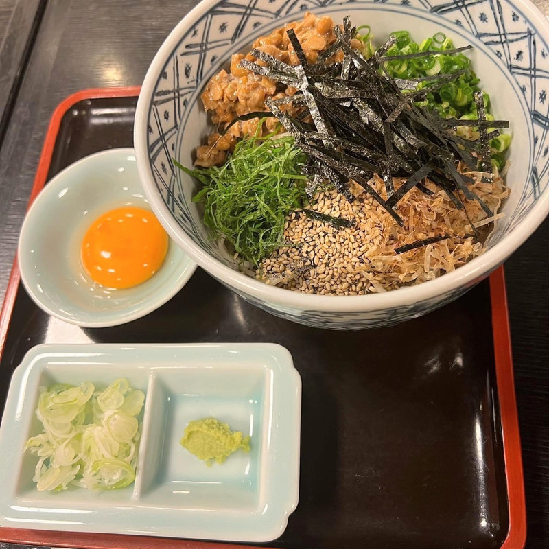 納豆蕎麦(麻布永坂 更科本店 （あざぶながさかさらしなほんてん）)