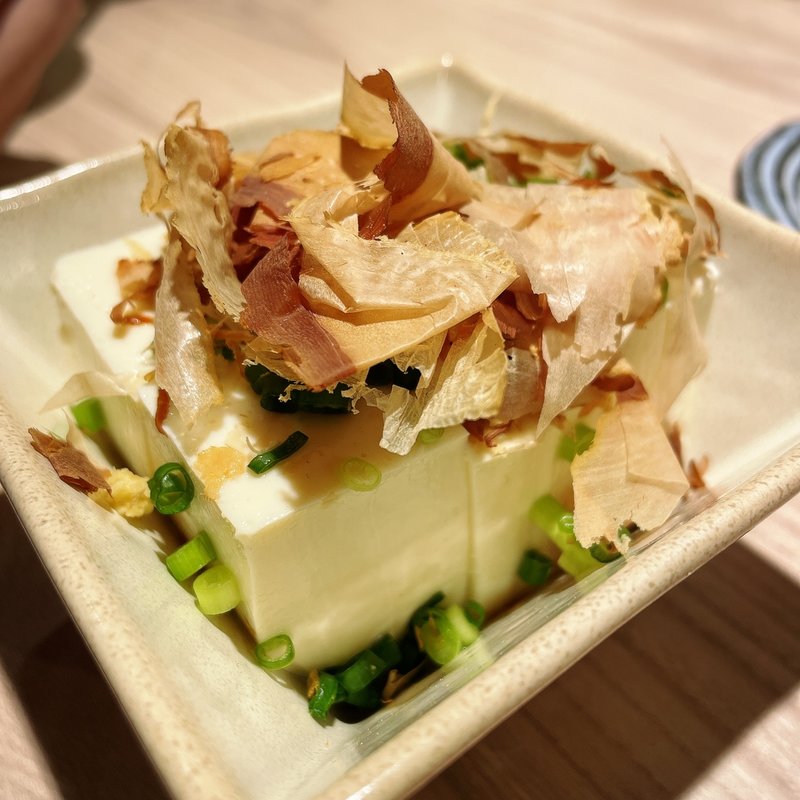 冷奴(ふぐぶた酒場)