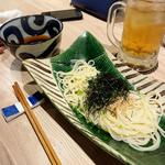 冷やし五島うどん(ふぐぶた酒場)