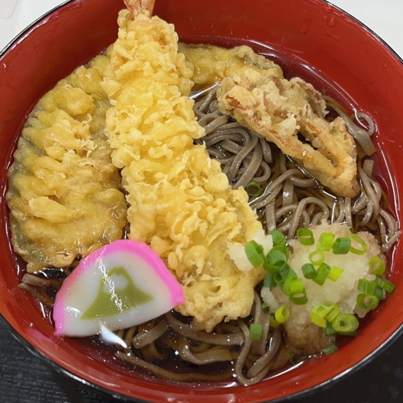冷やし天ぷら蕎麦(双葉サービスエリア（下り線）ショッピングコーナー )