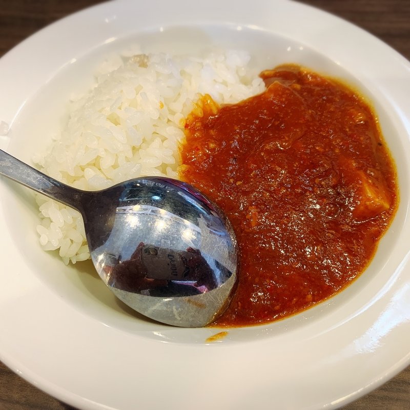 ミニ麻婆丼(元祖 ぴかいち 月隈店)