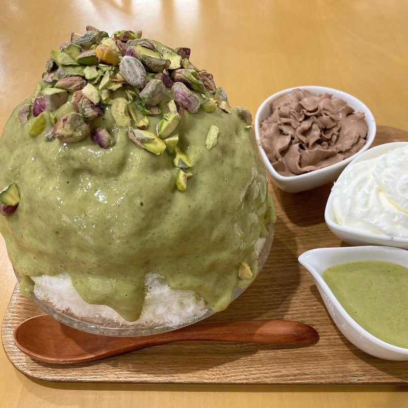 ピスタチオ(かき氷工房 雪菓)