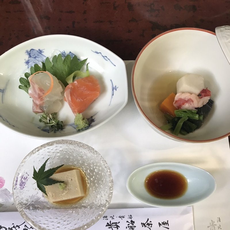 川床料理(貴船茶屋 )