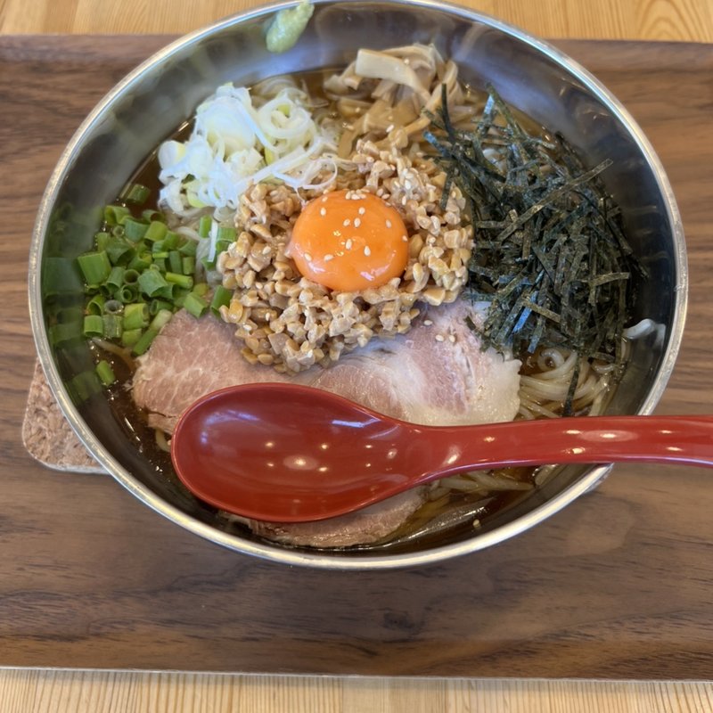 ナッタマひやしぶっかけ(大衆食堂 中華そばとおコメのお店 メシケン。)