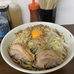 大汁なし　ニンニクアブラカラメ(ラーメン二郎 横浜関内店)