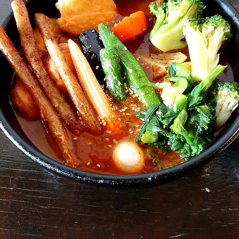 春野菜といももちのカレー （マンスリーカレー）(SAMA 手稲店)