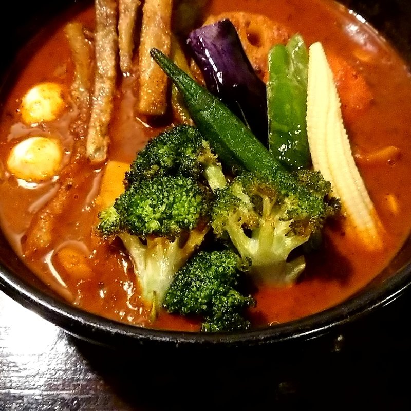 タツタベジタブルカリー（ブロッコリートッピング）(SAMA 手稲店)