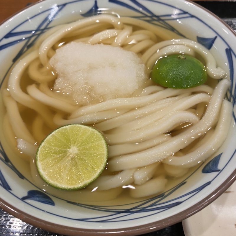 すだちおろし冷やかけ(丸亀製麺 伊丹南町店)