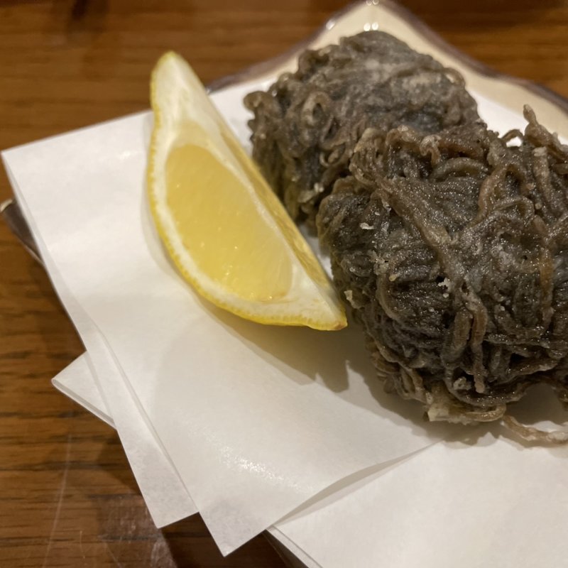 もずくの天ぷら(たろんち （【旧店名】TARO's Bar）)