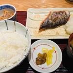 銀鮭焼定食