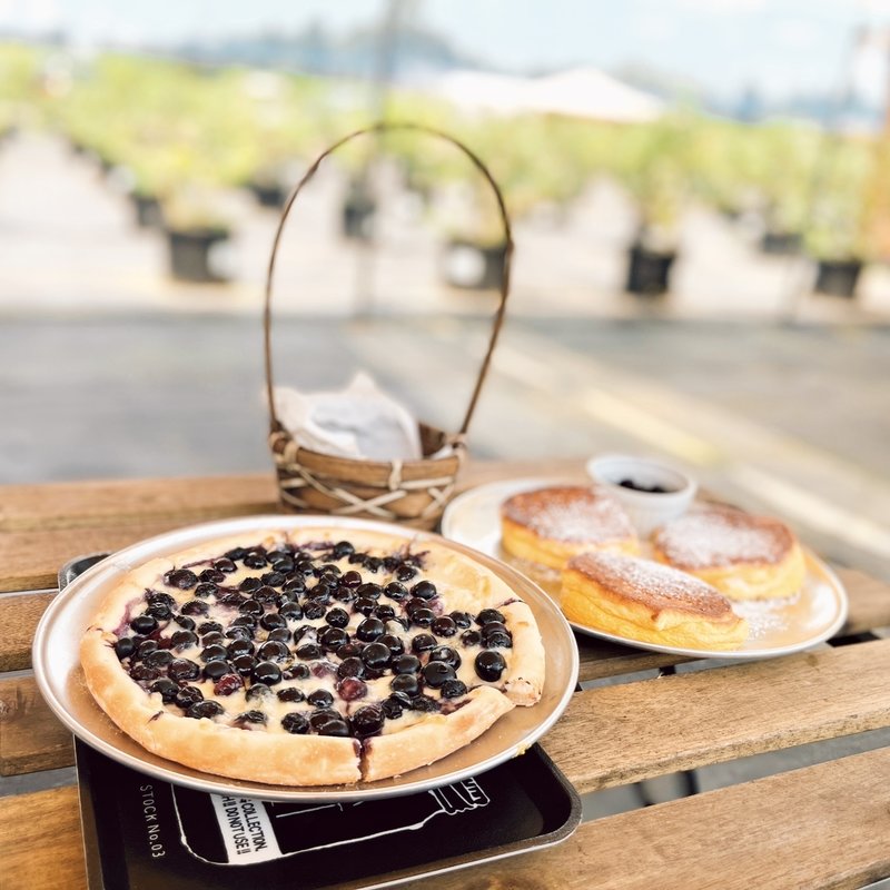 ブルーベリーピザ体験(東金ジャンボブルーベリーエクスファーム)