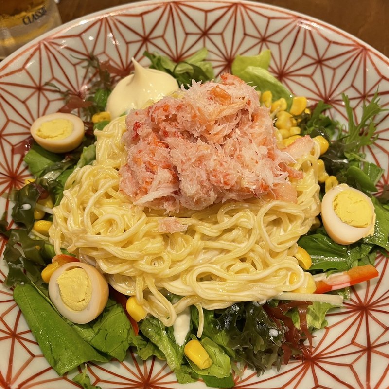 ラーメンサラダ(はちきょう　別邸あねご)