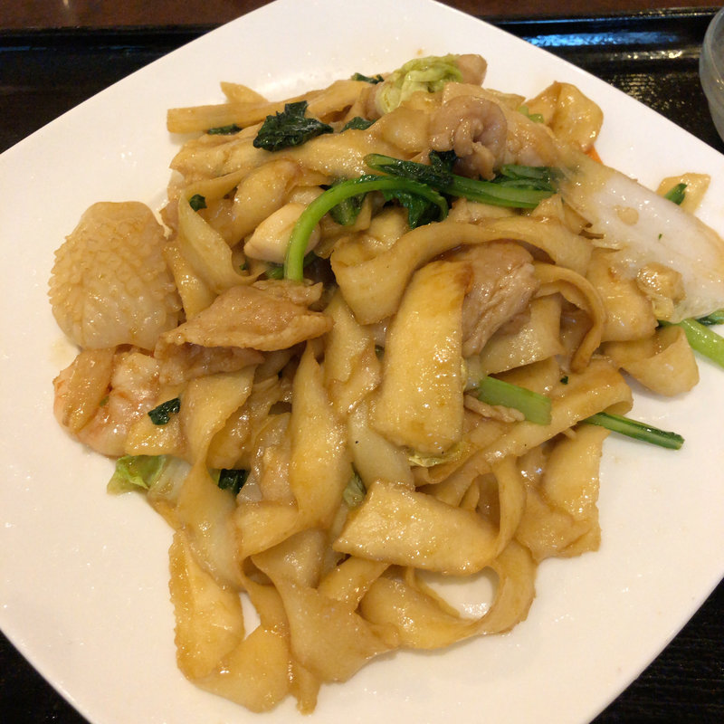 五目焼き刀削麺(天府城 （てんぷじょう）)